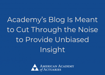 Academy’s Blog Is Meant to Cut Through the Noise to Provide Unbiased Insight