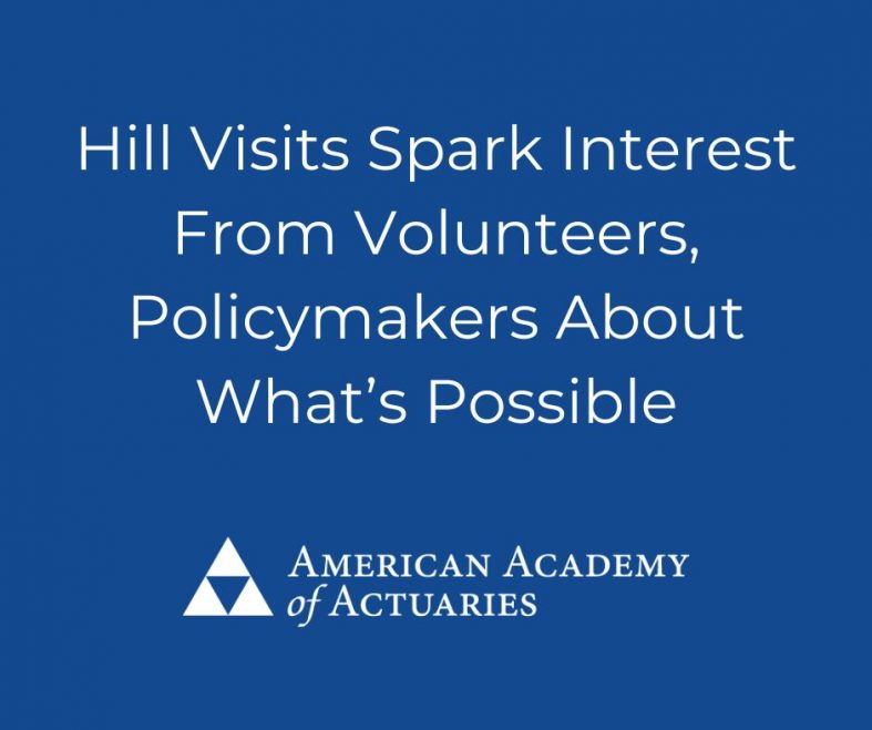 Hill Visits Spark Interest From Volunteers, Policymakers About What’s Possible